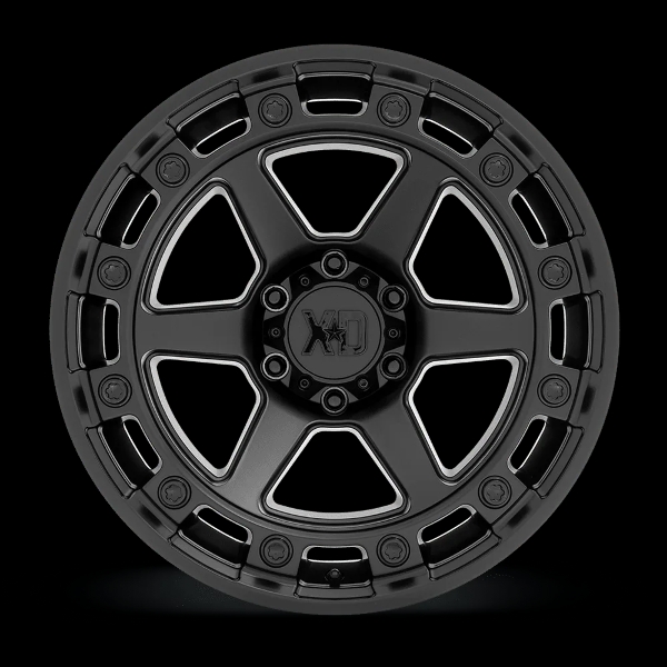 XD862 Raid Satin Black 20″/5×139.7